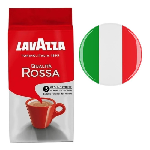 Café Lavazza Qualitá Rossa 250g. - Importado De Italia