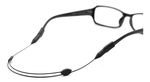 2 Pack Sujetador De Lentes Correa Ajustable Sujeta Lentes Color Negro