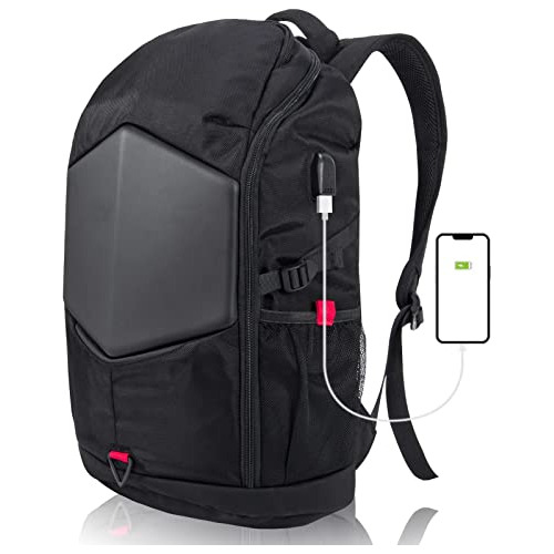 Tpaid Duro Mochila Mochila Grande Capacidad Juego Cm5mv