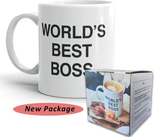 Taza Del Mejor Jefe Del Mundo, Taza De Café De La Oficina, D