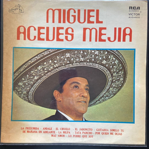 Vinilo Miguel Aceves Mejia Che Discos