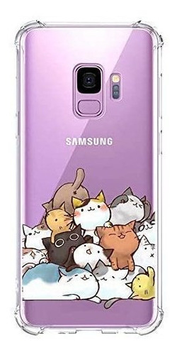Funda Para Samsung Galaxy S9 (diseno Gatitos/marca Kiomy)