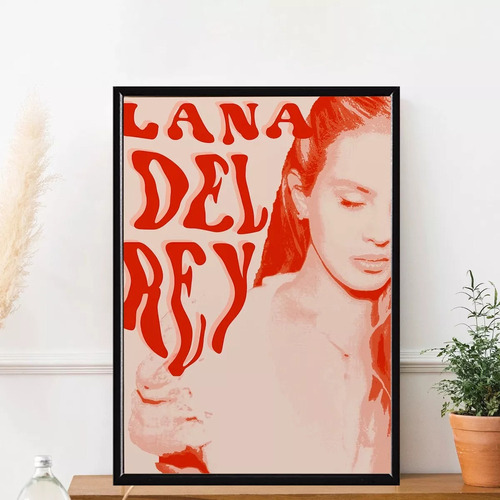 Pintura De Diamantes 5d Diy Lana Del Rey Arte 40x50cm