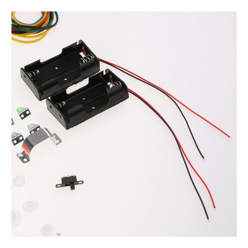 Kits De Engranajes De Plástico Polea Eje Robot Motor