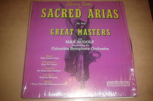 Eleanor Steber - Vinilo Sacred Arias - Max Rudolf