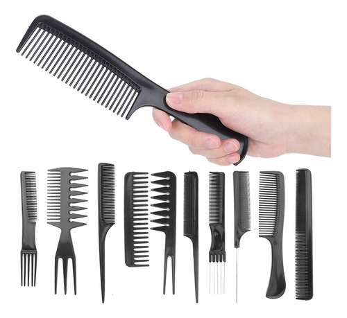 A 10 Peças/conjunto De Pente Profissional Para Modelagem