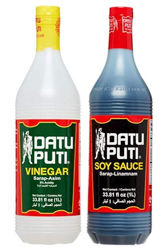 Datu Puti Vinagre Y Salsa De Soja Value Pack - 1 Botella De 