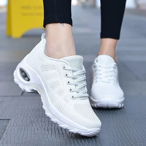 Zapatillas De Malla Transpirable Para Mujer