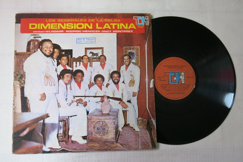 Vinyl Vinilo Lp Acetato Dimension Latina Los Generales De La