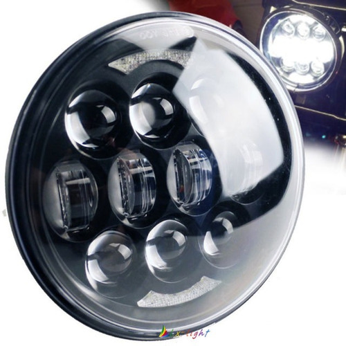 Farol Led 80w Harley Davidson 883 Xr Xl 5 3/4 5,75 Polegadas