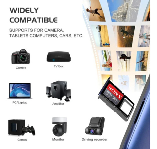 Tarjeta De Memoria Micro Sd Sony 512gb Sdxc V30 A2 Fc