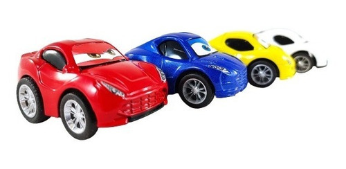 Cars Set De 4 Carritos De Juguete