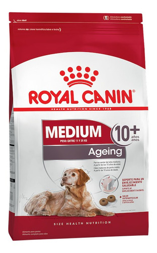 Imagen 1 de 1 de Alimento Royal Canin Size Health Nutrition Medium Ageing 10+ para perro senior de raza mediana sabor mix en bolsa de 15kg