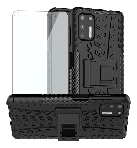 Funda Para Telefono Para Moto G9 Plus Con Protector