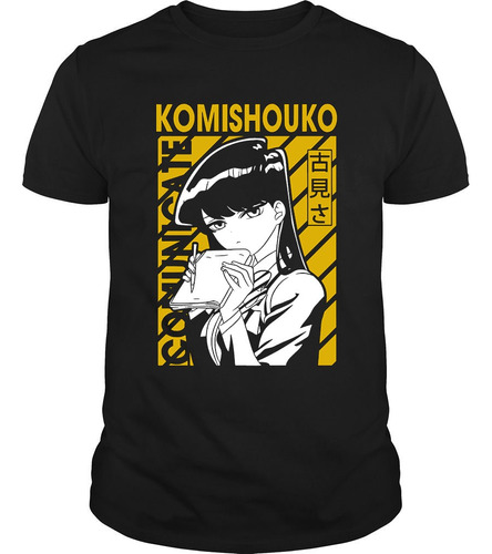 Polera Komi-san No Puede Comunicarse  