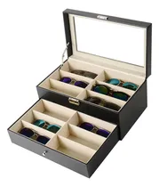 Comprar Caja De Almacenamiento Organizador Porta Lentes 12 Espacios