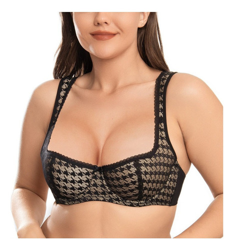 A Wingslove Sujetador Balconette Bra Demi Cup Para Mujer