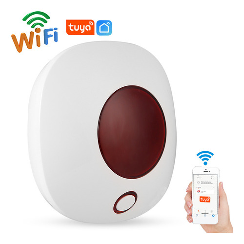 Sirene De Alarme, Flash Wifi Inteligente, Alto-falante