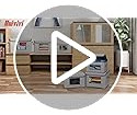 Juego De 2 Cubos Almacenamiento Plegables Grandes Con Tapas,