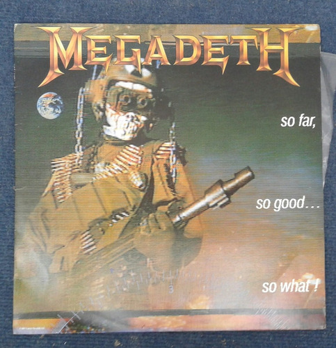 Vinilo Megadeth So Far , So Good , So What 1988 Edic. Bras.