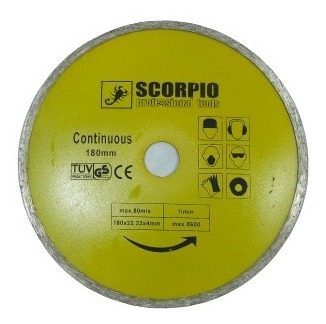 Disco Scorpio Continuo7  Pulgada