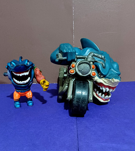 Street Sharks Rip Ripster Motocicleta Action (Usado)