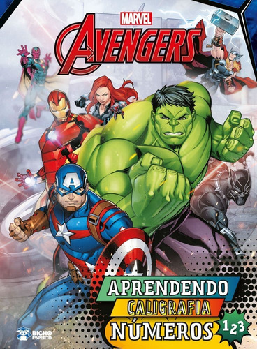 Livro Marvel Aprendendo Caligrafia - Numeros