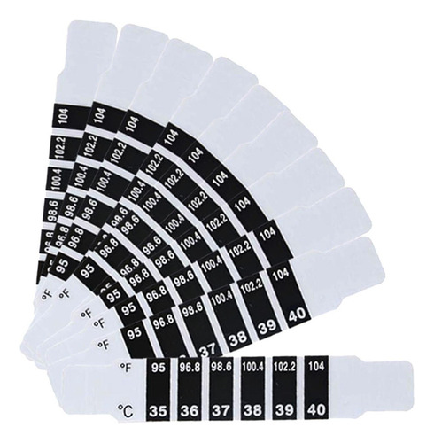 2 Paquete De 2-6 Parches De Temperatura Para 9cmx1.6cm