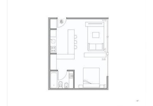 Imagen 2 de 16 de Venta Monoambiente Sum Pileta Apto Profesional Parrilla Gym Balcon Caballito Norte Villa Crespo