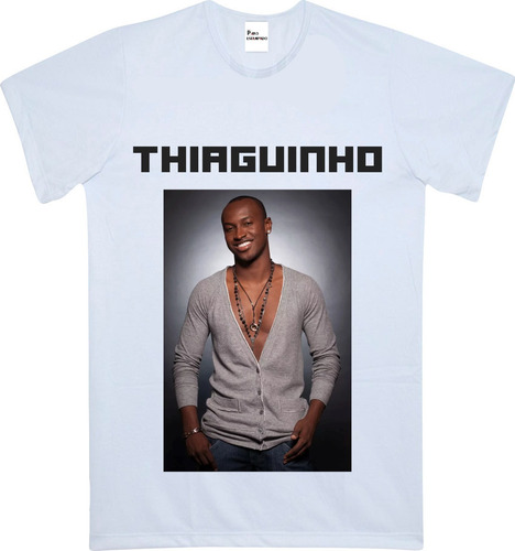 Kit Camiseta, Almofada E Caneca Thiaguinho