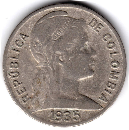 2 Centavos 1935 Filadelfia