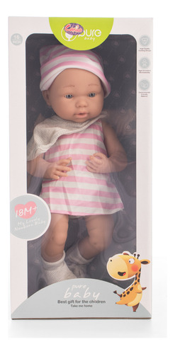 Bebé Prematuro Recién Nacido Tipo Reborn Niña En Caja
