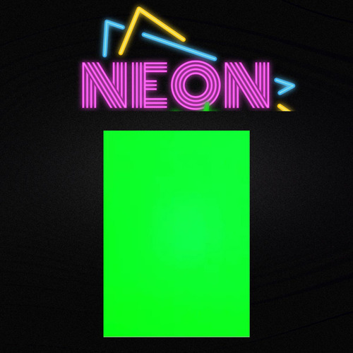 Papel Neon Verde 180g Decoração Festa Artesanato Impressão