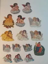 Comprar Antiguas Figuritas Cromos Victorianos 15 Angeles