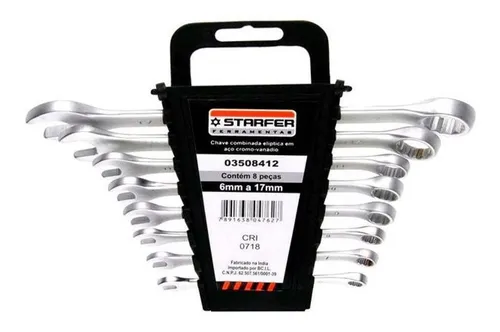 comprar Jogo Chave Combinada Starfer 6 Á 17mm 8 Pçs