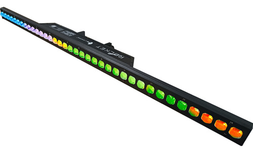 Barra Alien Rocket De 36 Leds 3w Rgb 3 En 1 Multicolor