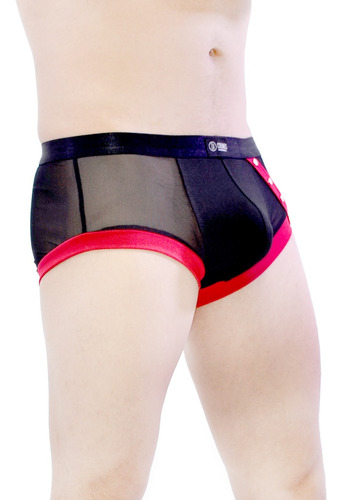 Cachetero Cómodo Suave Y Sexy De Lycra Y Red Hombre Duma