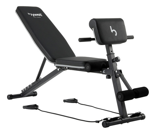 Banco Multiposiciones Bywell Ajustable Y Plegable Gym