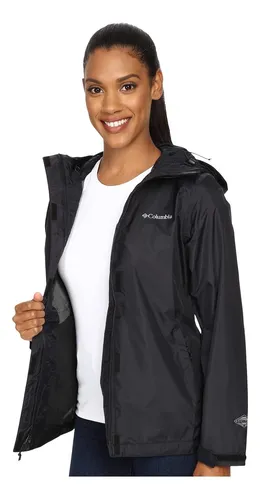 Jaqueta Columbia Anorak Arcadia Ii Imperme vel Preta