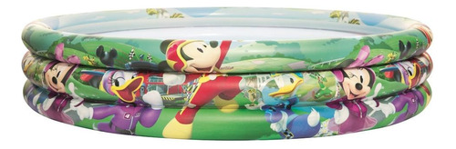 Piscina inflable redondo Bestway Disney's Mickey and the Roadster Racers 91007 140L multicolor