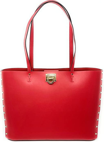 Michael Kors Manhattan - Bolso Grande De Piel Con Logo De M.