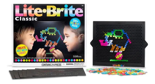 El Puente Direct Lite Brite Magic Visualización Estilo Retro