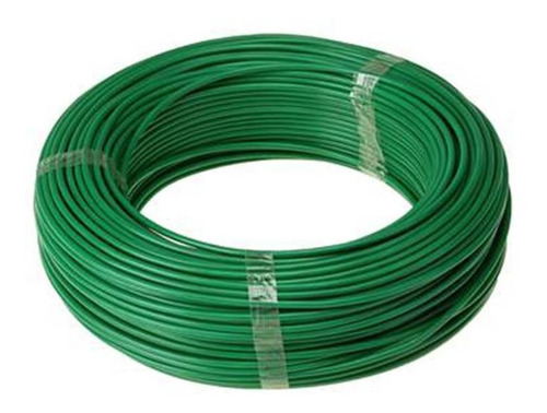 Fio Eletrico Flexivel 2,5mm Verde, Rolo Com 100 Metros