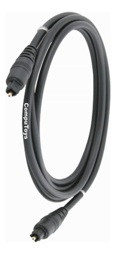 Ztos01 Cable Fibra Óptica Digital Toslink 1.8 Mts Computoys