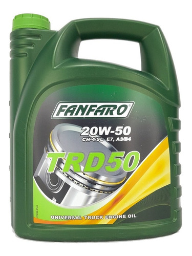 Fanfaro Mineral Aceite De Motor Gasolina Sn / Diesel Trd ...