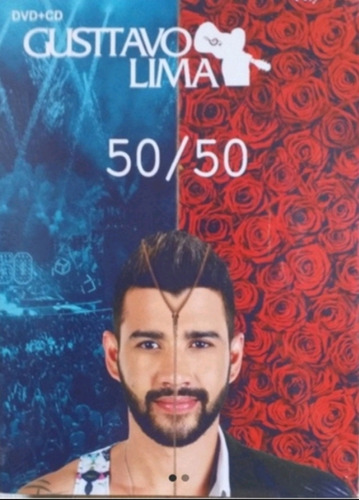 Dvd E Cd Lacrado  - Gusttavo Lima  - 50/50