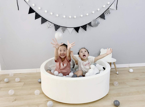 // Ball Pit Harbolle Baby Soft Round Memory Foam