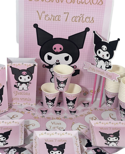 Cotillón Infantil Personalizado Premium X 20 Kuromi