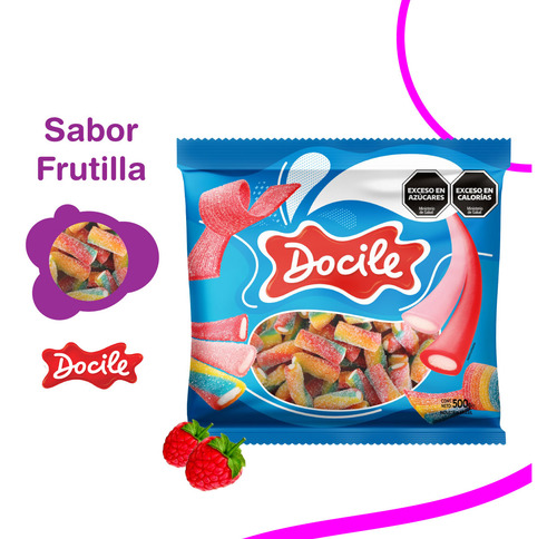 Gomitas Coloridas Ácidas Caramelos Golosinas Importadas 500g