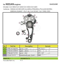 Comprar Juego Engranajes De Distribucion Nissan Sentra B13\u002Fb14
